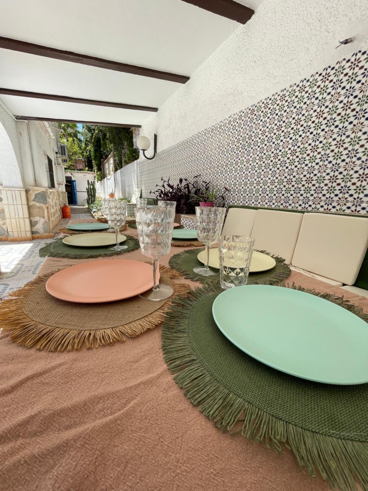 אל קאמפיו Villa Con Piscina A 5 Min A Pie De La Playa Y Pau5 מראה חיצוני תמונה