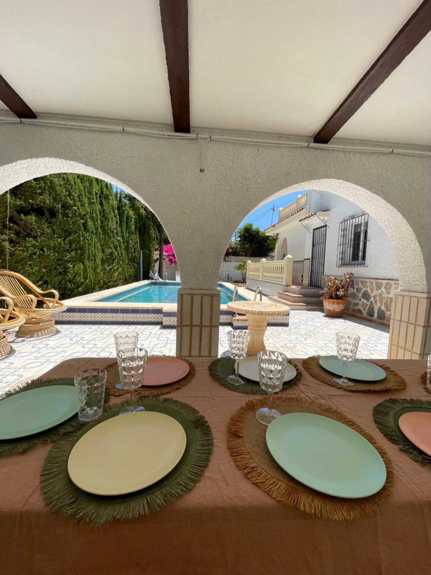 אל קאמפיו Villa Con Piscina A 5 Min A Pie De La Playa Y Pau5 מראה חיצוני תמונה