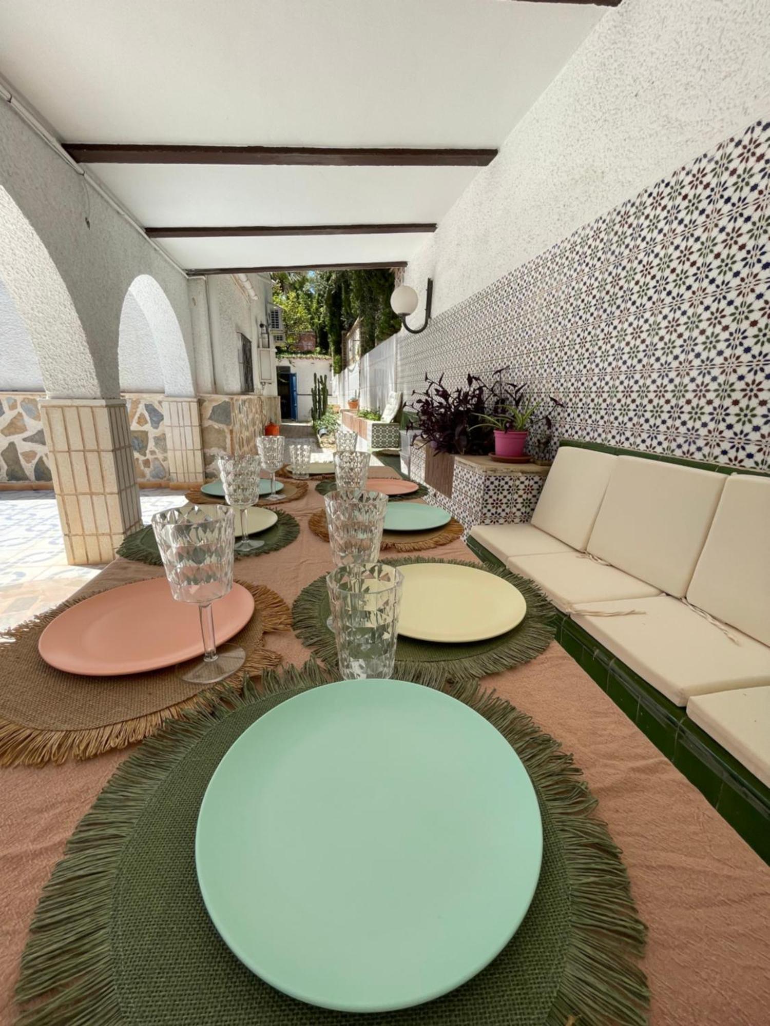 אל קאמפיו Villa Con Piscina A 5 Min A Pie De La Playa Y Pau5 מראה חיצוני תמונה